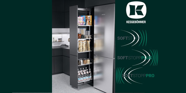 SoftStopp — для плавной остановки, бесшумного закрытия и открытия Kessebohmer в Ростове-на-Дону