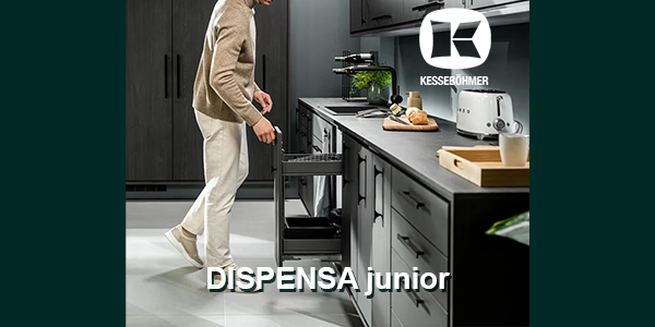 Как решить проблему нехватки места на кухне - поможет DISPENSA junior slim от Kesseböhmer Kessebohmer в Ростове-на-Дону