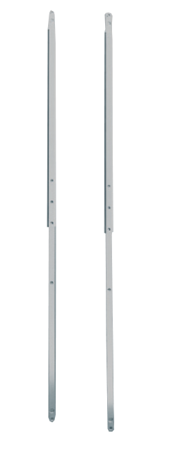 Соединительные планки, 2 верних и 2 нижних, Диспенса  90°,  h1200-1600 мм, цвет ТИТАН Kessebohmer | официальный магазин