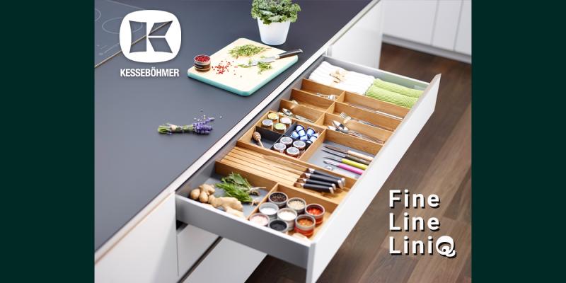 Деревянная гармония в каждом ящике: как FineLine LiniQ превращает хаос в эстетику Kessebohmer в Ростове-на-Дону